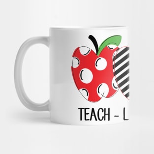 Teach Love Inspire Face Mask Mug